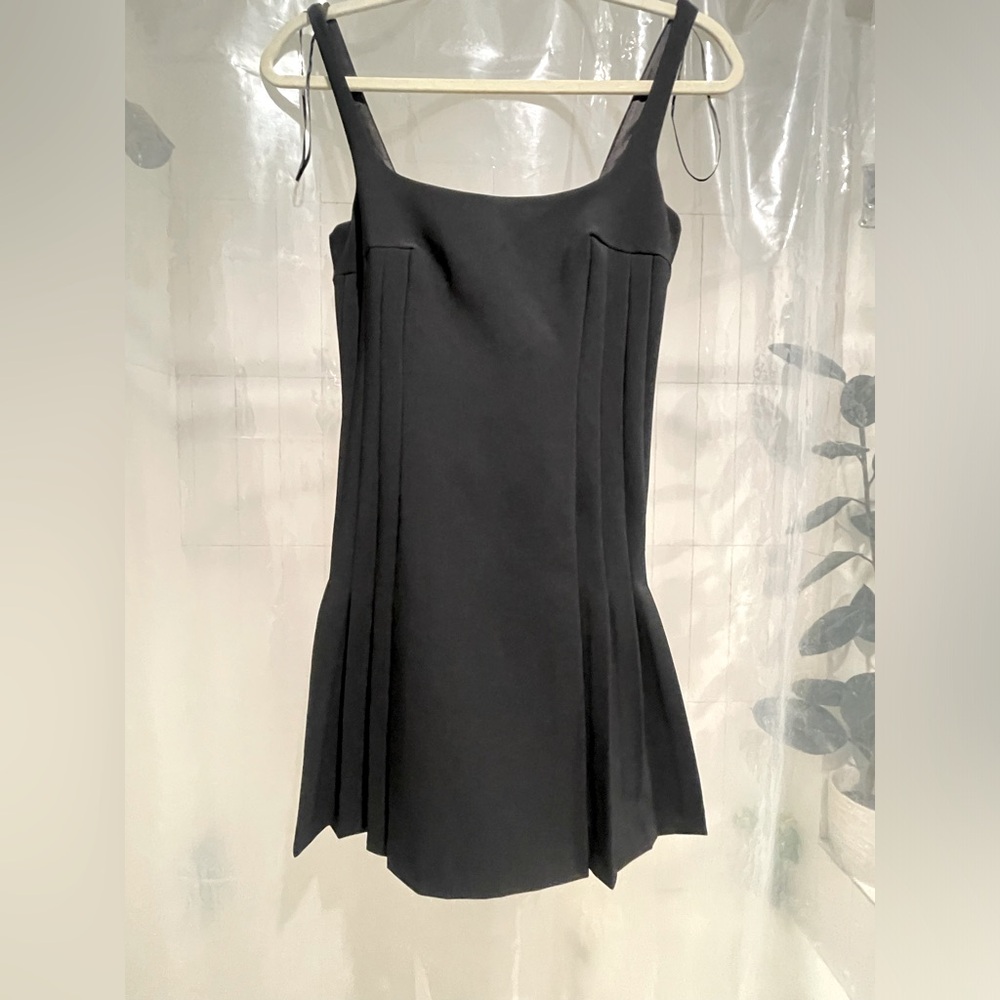 Zara Pleated Corset Dress